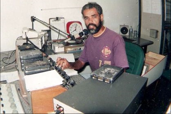 Radialista Ronaldo Santana executado a tiros na manhã de 9 de outubro de 1997. 