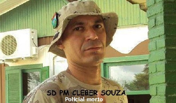 O soldado Cl&eacute;ber Sousa Costa, 33 anos, chegou a ser socorrido, mas n&atilde;o resistiu e morreu a caminho do hospital