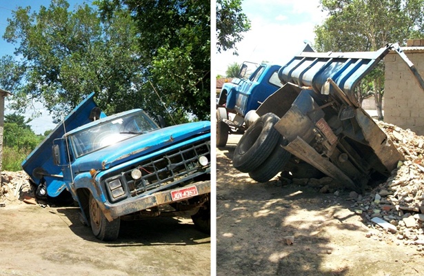 Por pouco o acidente não foi mais grave