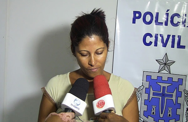 Gildecy foi presa em flagrante com toda a droga e acabou sendo indiciada por tráfico de entorpecentes