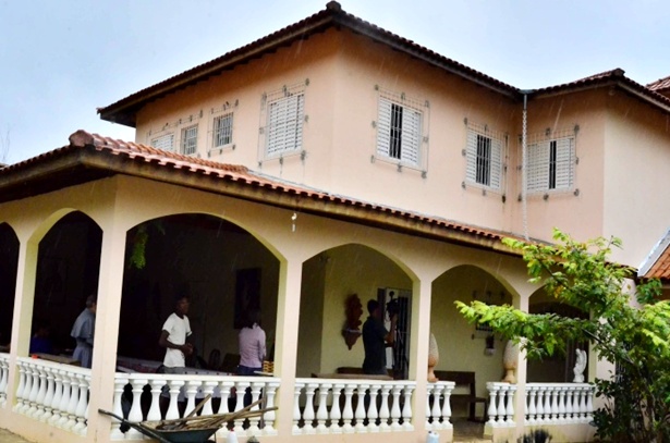 Mosteiro Ain Karim, onde mora o padre Ant&ocirc;nio Maria, em Jacare&iacute;.