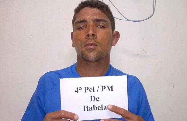 Gedivaldo de Jesus Santos, o 'Nego', foi preso na ação e conduzido para a delegacia de Itabela