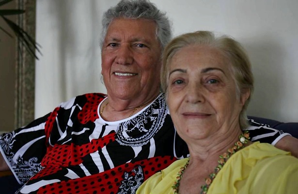 Tinoco em foto recente ao lado da esposa Nadir