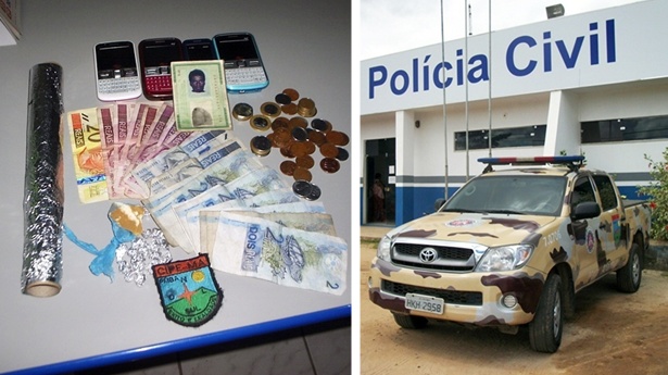 A Caema chegou ao casal após informações anônimas